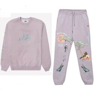 NWT [SET] Jungles Jungles Yin Yang Crewneck L + For Every Problem Trackpant XXL